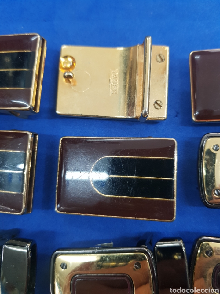 Vintage: Lote 23 hebillas de cinturon de caballero - Foto 2