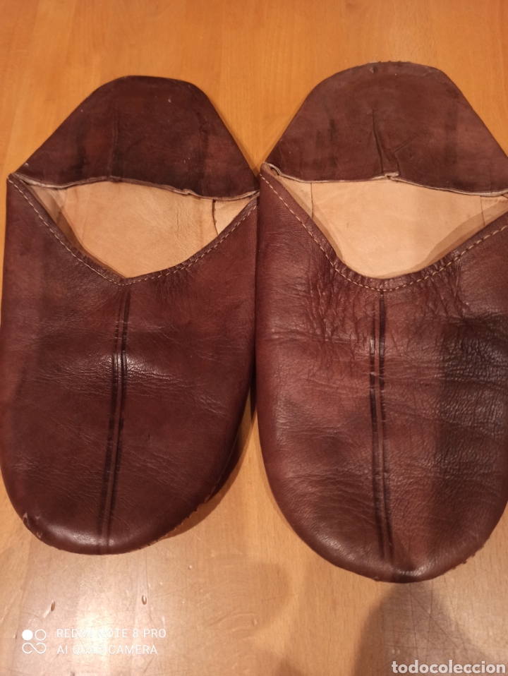 Vintage: Zapatillas de piel - Foto 3