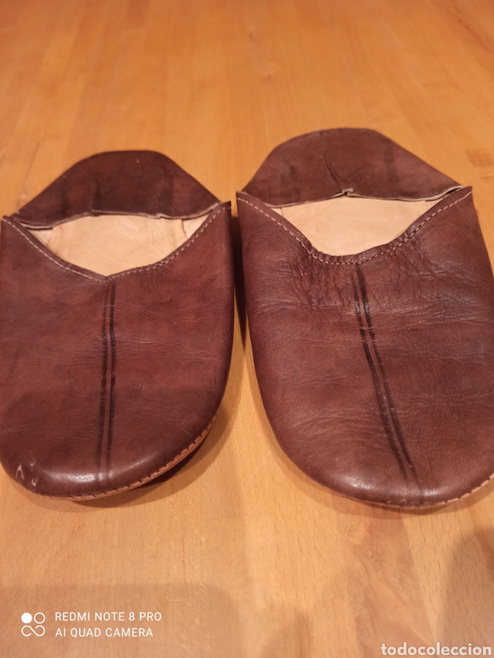 Vintage: Zapatillas de piel - Foto 1
