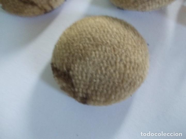 Vintage: Lote de 5 botones de sof&aacute; tapizados - Foto 2