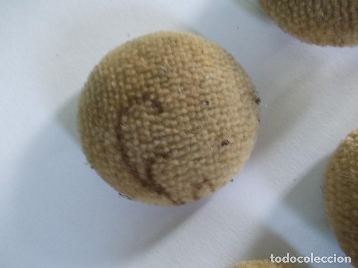 Vintage: Lote de 5 botones de sof&aacute; tapizados - Foto 3