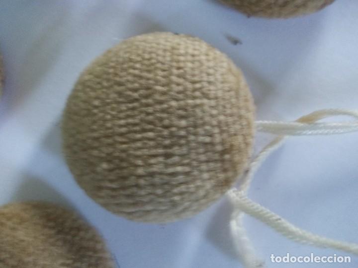 Vintage: Lote de 5 botones de sof&aacute; tapizados - Foto 4