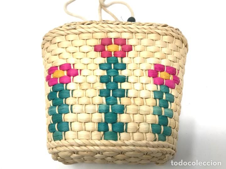 Vintage: CESTA O BOLSO DE PALMA - Foto 1