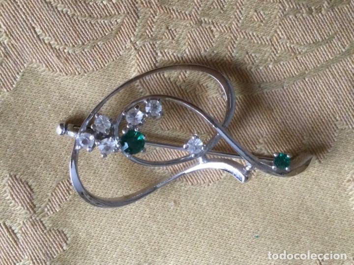 Vintage: BROCHE VINTAGE METAL PLATEADO - Foto 6