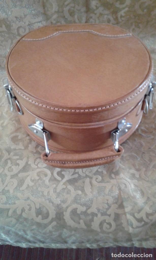 Vintage: NECESER DE VIAJE EN CUERO CAMEL - Foto 2