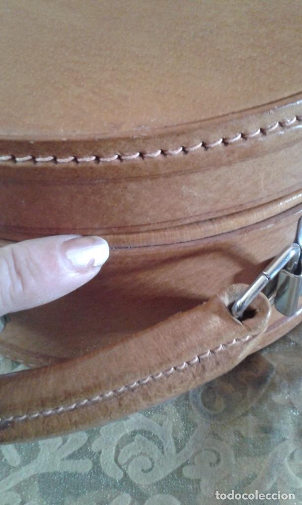 Vintage: NECESER DE VIAJE EN CUERO CAMEL - Foto 6