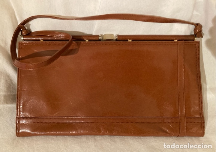 Vintage: bolso /cartera de piel BELLIDO - Foto 1