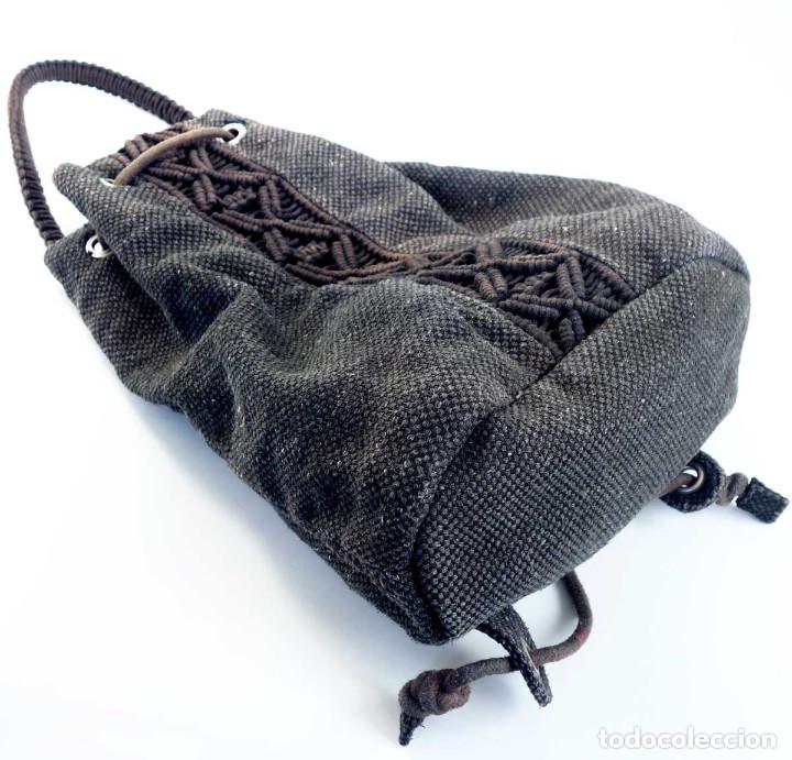 Vintage: BOLSO TEJIDO TIPO PETATE INDIO - Foto 2