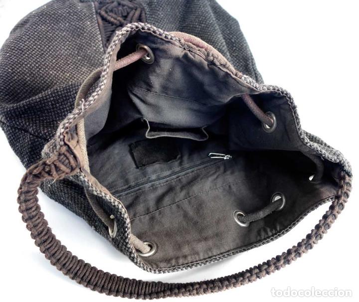 Vintage: BOLSO TEJIDO TIPO PETATE INDIO - Foto 4
