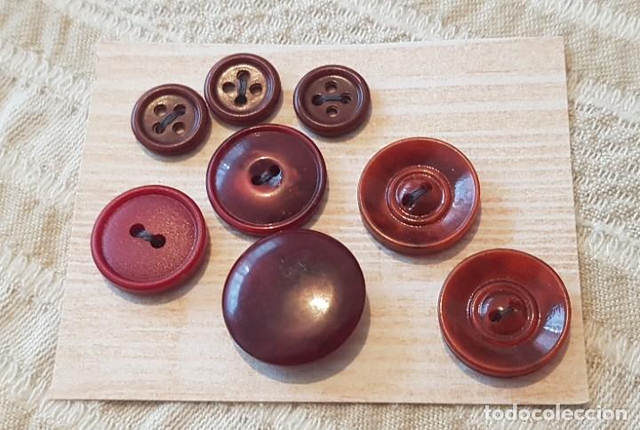 Vintage: Lote de 8 botones - Foto 1