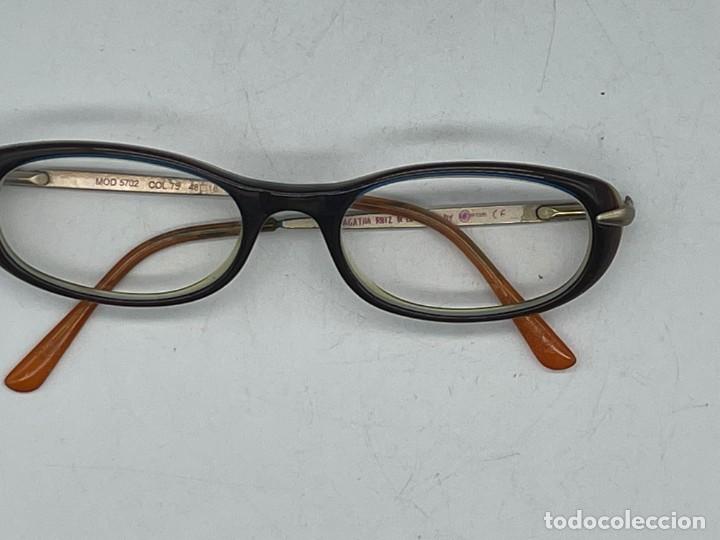 Vintage: GAFAS AGATA RUIZ DE LA PRADA AZULES/MARRONES - Foto 5