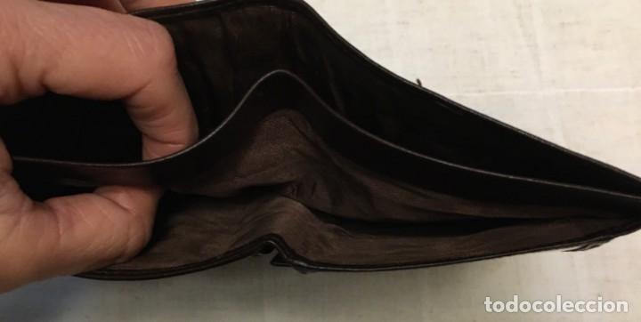 Vintage: Cartera billetera de piel a estrenar - Foto 9