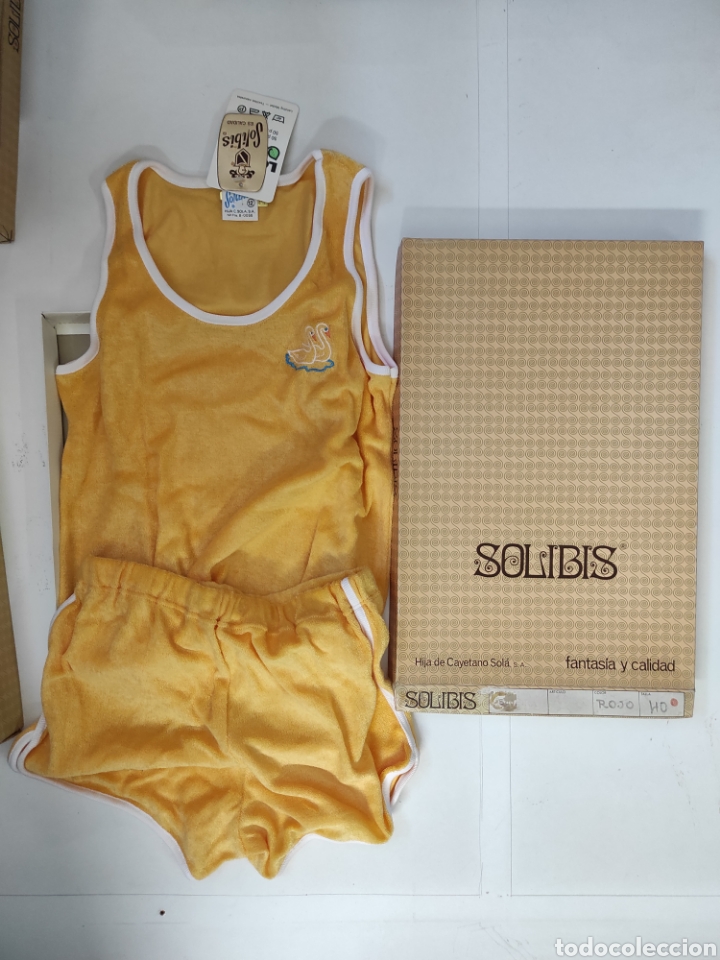 Vintage: Pijama niña Solibis T.12 sin uso en caja original - Foto 1 - 304012053