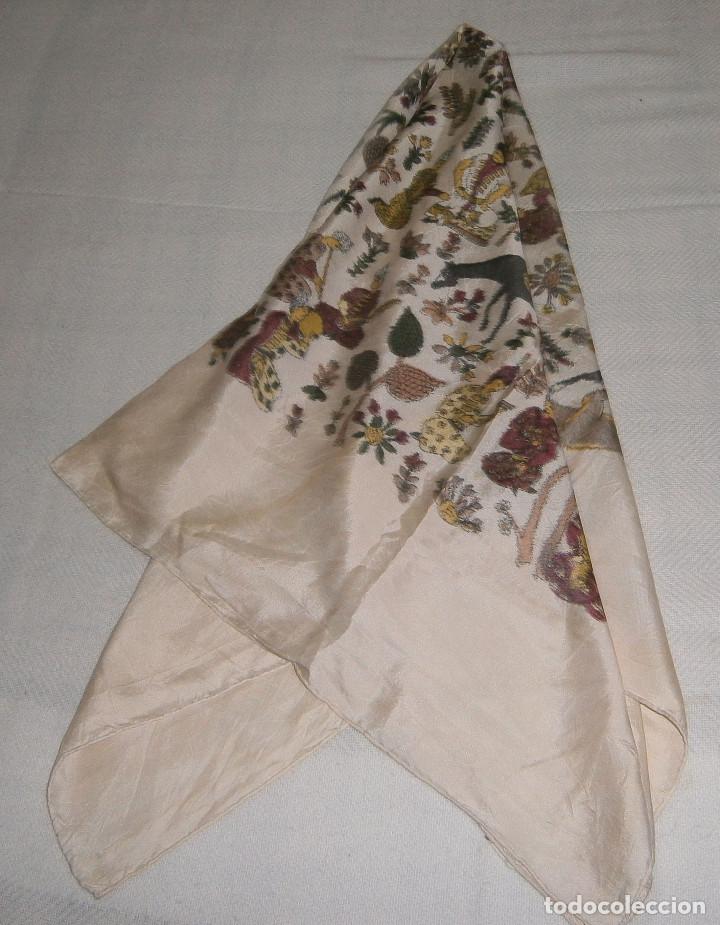 Vintage: pa&ntilde;uelo de seda frances tipo coleccion hermes - Foto 2