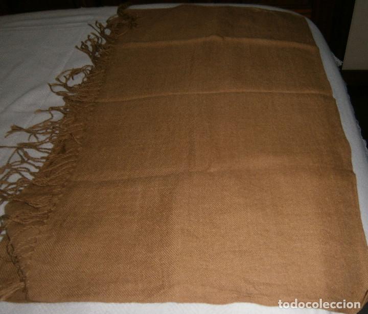 Vintage: chal de lana y seda medidas 180 cms 72cms - Foto 1