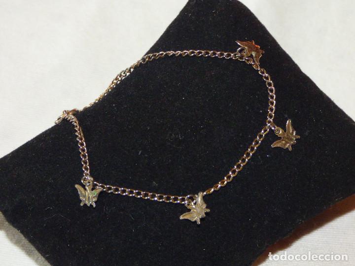 Vintage: Pulsera mariposas,vintage. - Foto 2