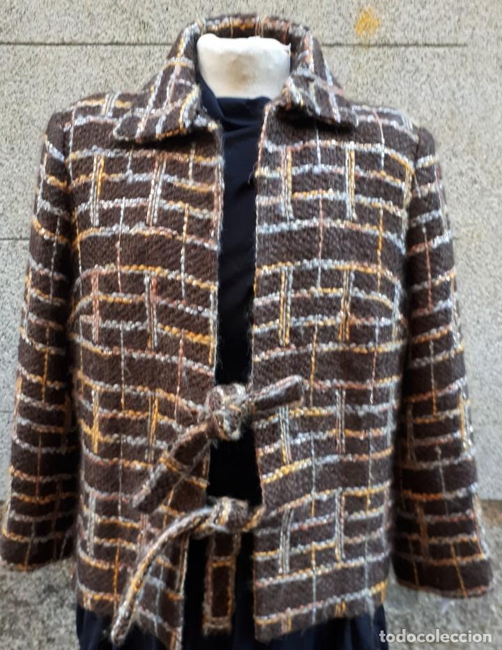 Vintage: CHAQUETA TIPO CHANEL EN TONOS MARRONES - Foto 1
