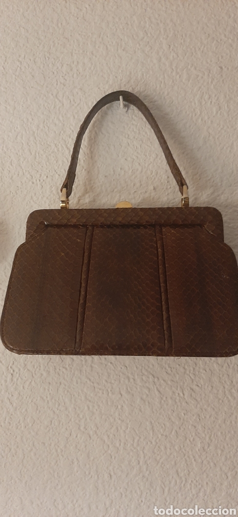 Vintage: BOLSO +ZAPATOS PITON T 39 - Foto 7