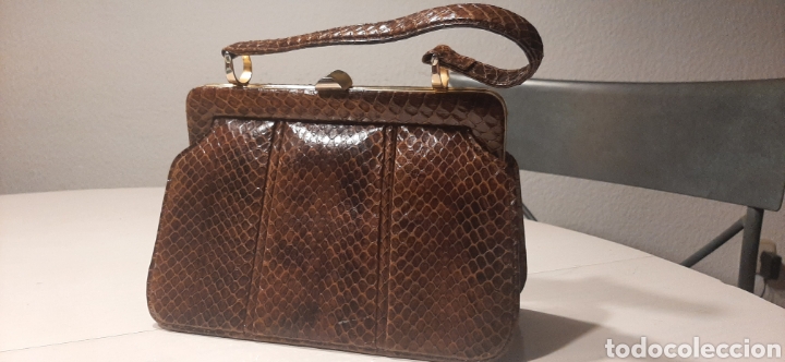 Vintage: BOLSO +ZAPATOS PITON T 39 - Foto 12