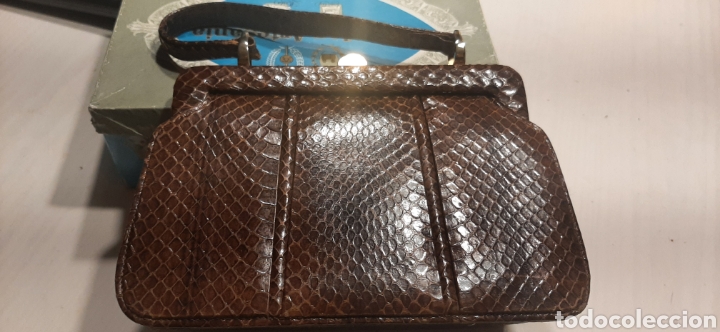 Vintage: BOLSO +ZAPATOS PITON T 39 - Foto 17