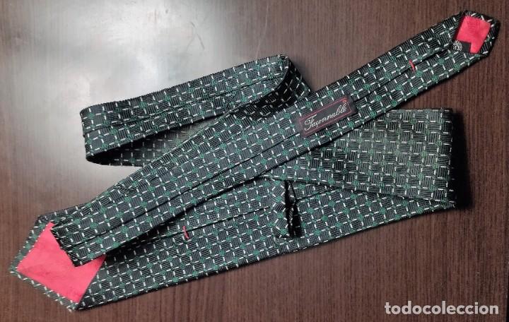 Vintage: CORBATA FA&Ccedil;ONNABLE DE SEDA - Foto 2