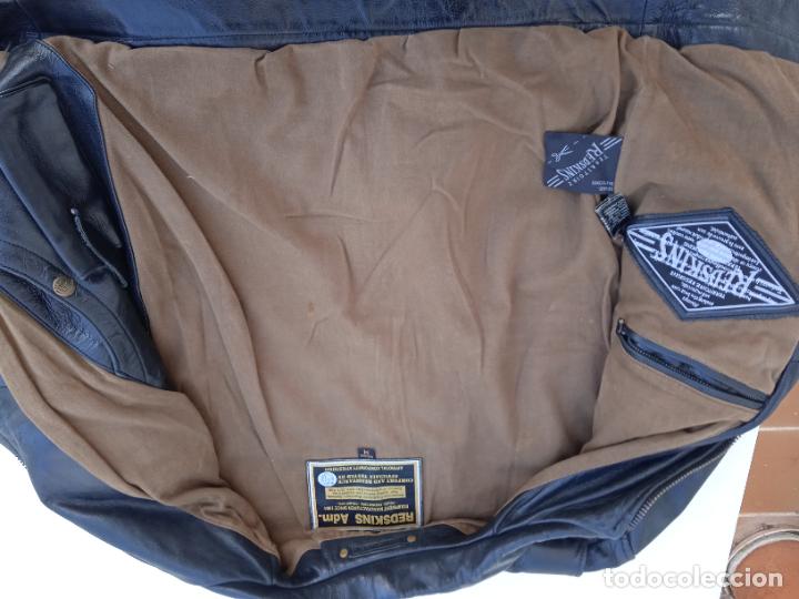 chaqueta de cuero en cuir -{reference}-