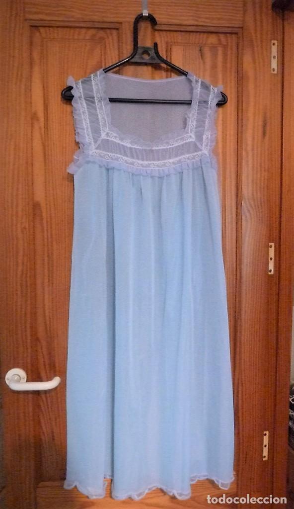 Vintage: Antiguo camison de nylon - Foto 1