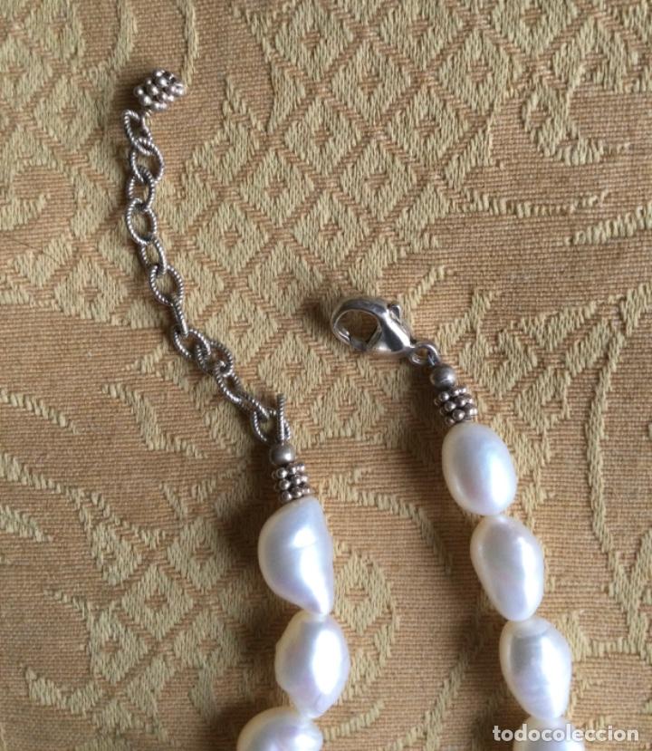 Vintage: COLLAR DE PERLAS Y PLATA ALLISON MASSARI FINE ARTS - Foto 12