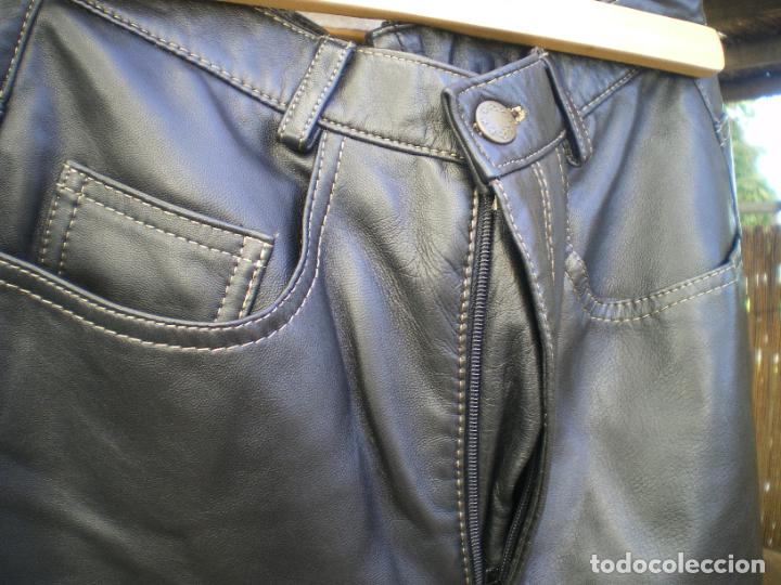 Vintage: PANTALON CUERO t.38 - Foto 3