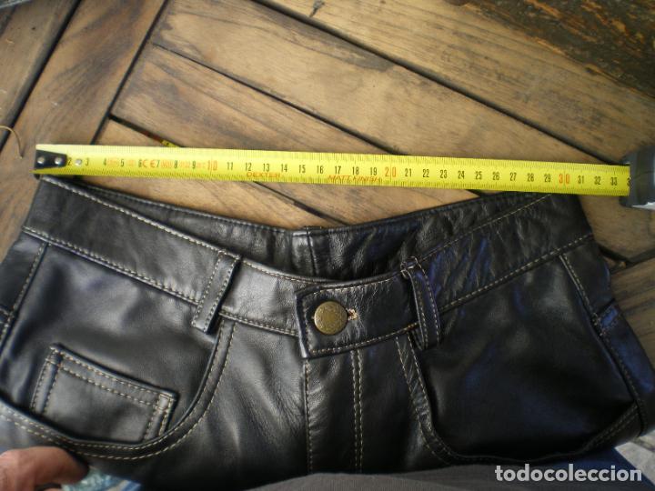 Vintage: PANTALON CUERO t.38 - Foto 5