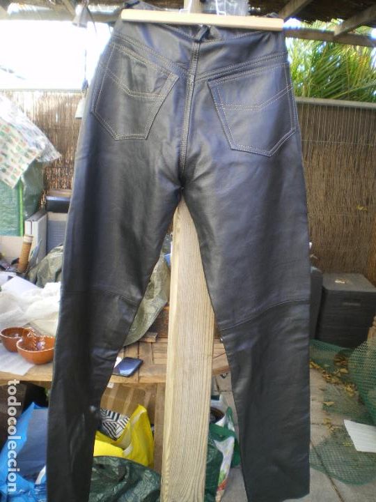 Vintage: PANTALON CUERO t.38 - Foto 1