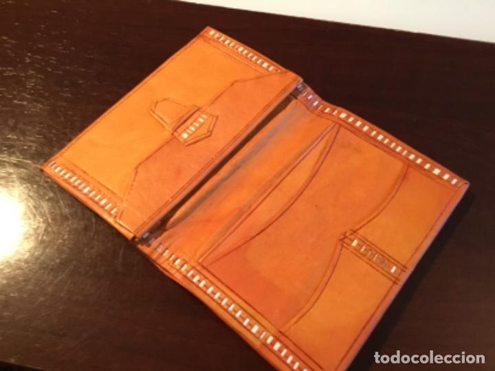 Vintage: Cartera de piel Hawai retro - Foto 2
