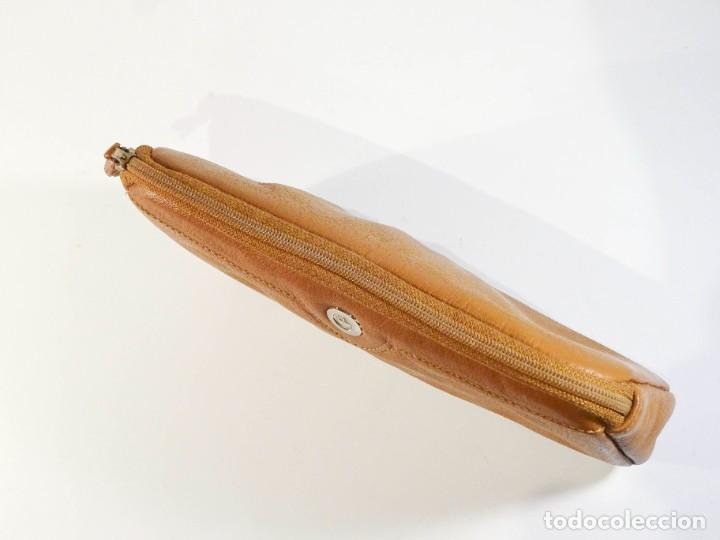 Vintage: Monedero de Piel Con Cremallera - Foto 4