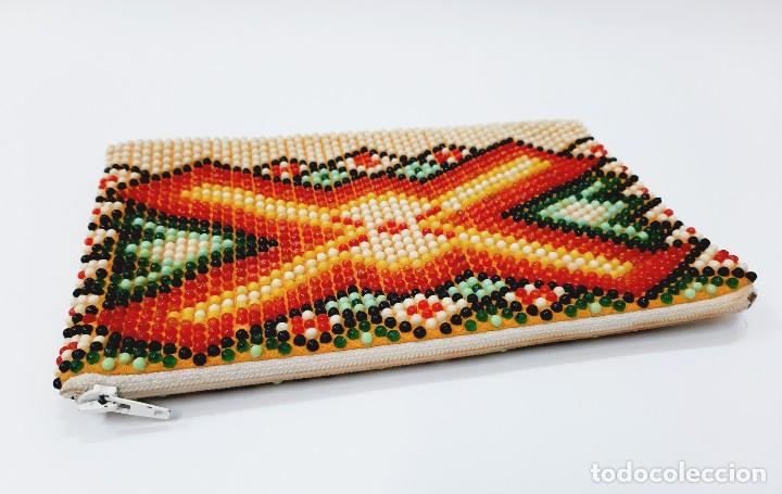 Vintage: Monedero vintage con cuentas multicolor - Foto 4