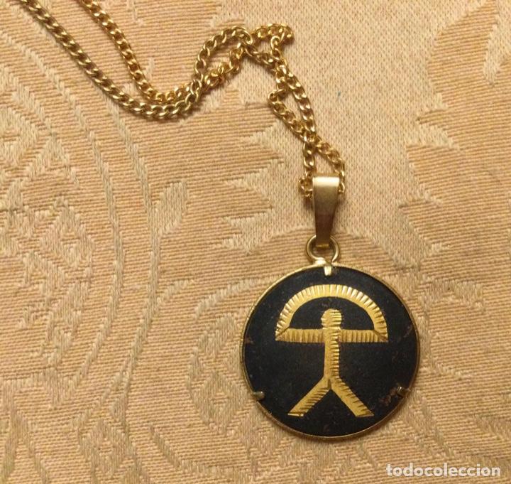 Vintage: CADENA CON COLGANTE INDALO - Foto 3