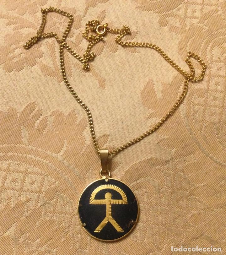 Vintage: CADENA CON COLGANTE INDALO - Foto 9