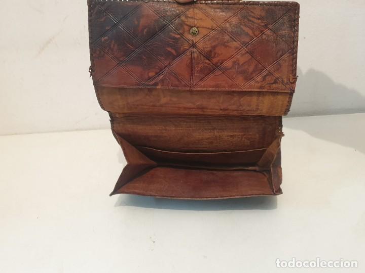Vintage: BOLSO MARROQUINERIA NUEVO - Foto 4