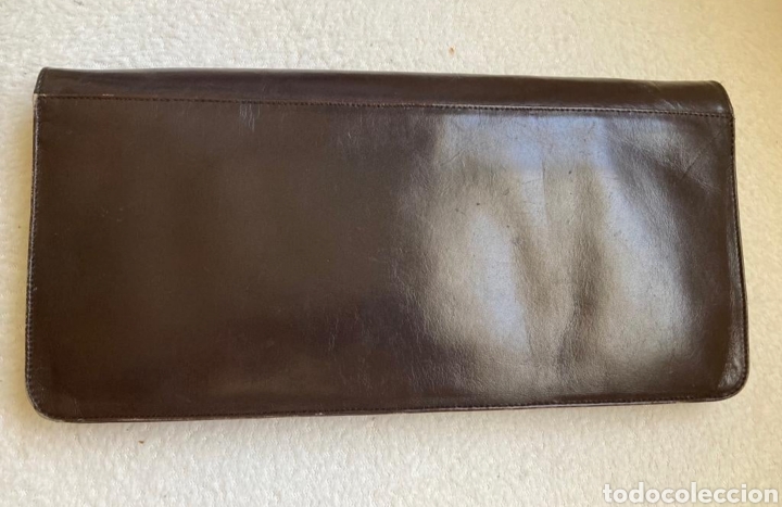 Vintage: Bolso/cartera marr&oacute;n en piel - Foto 2