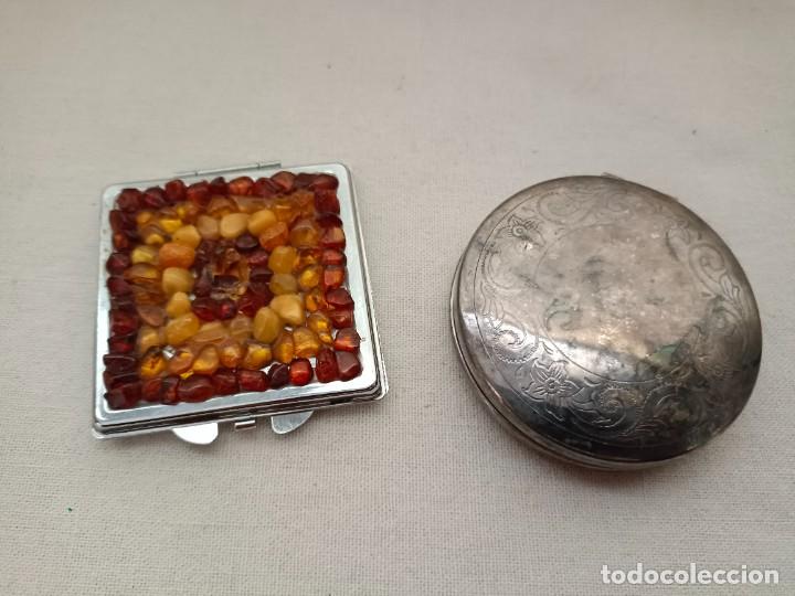 Vintage: Lote de dos espejos de bolso - Foto 1