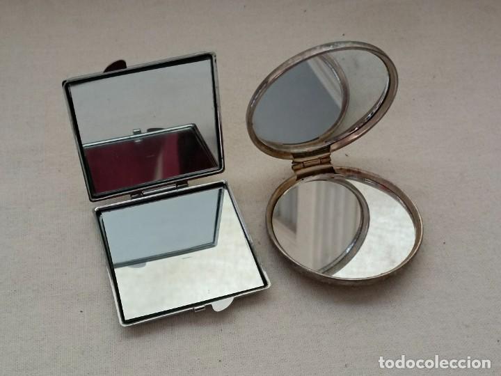 Vintage: Lote de dos espejos de bolso - Foto 2