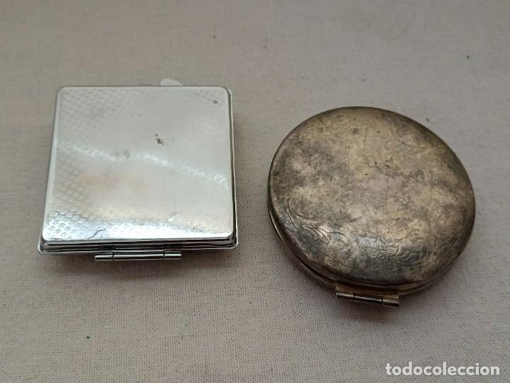 Vintage: Lote de dos espejos de bolso - Foto 3