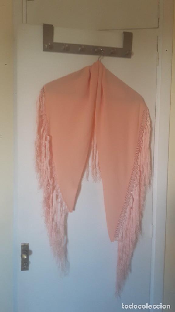 Vintage: Pico de flamenca de seda con flecos. Silk flamenco skirt with fringes