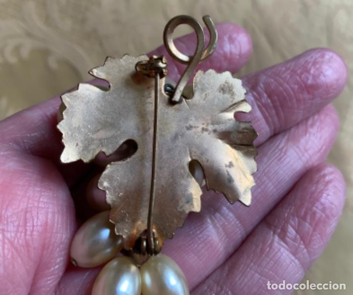 Vintage: BROCHE RACIMO DE UVAS, A&Ntilde;OS 60 - Foto 8