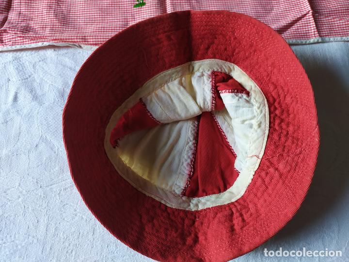 Vintage: BABERITO DE PLAYA CON SU GORRITO A&Ntilde;OS 50 - Foto 7