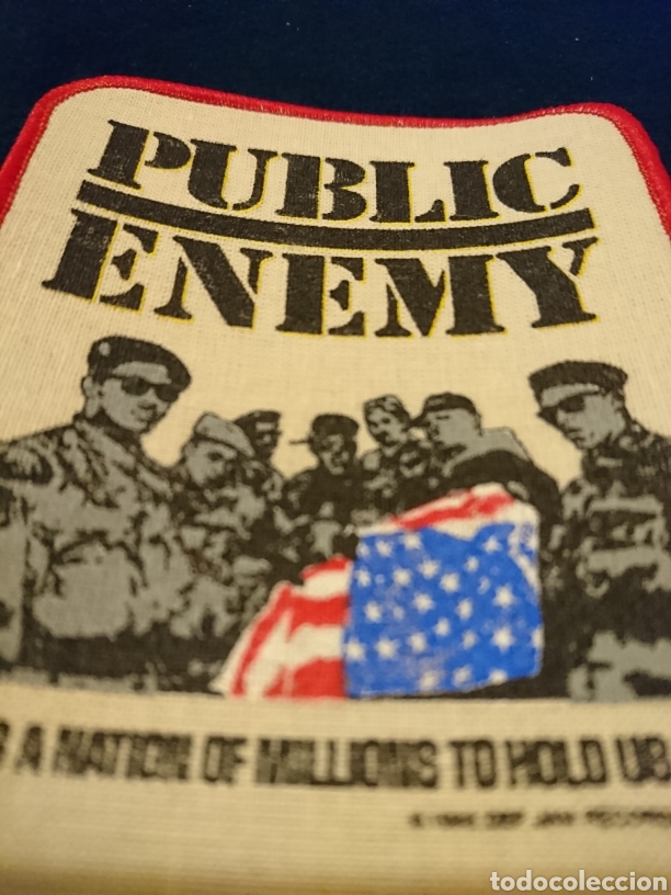 Vintage: Parche Public Enemy - Foto 2