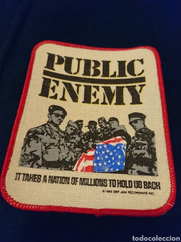 Vintage: Parche Public Enemy - Foto 1