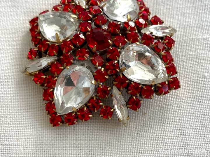 Vintage: Conjunto vintage de broche y pendientes - Foto 3