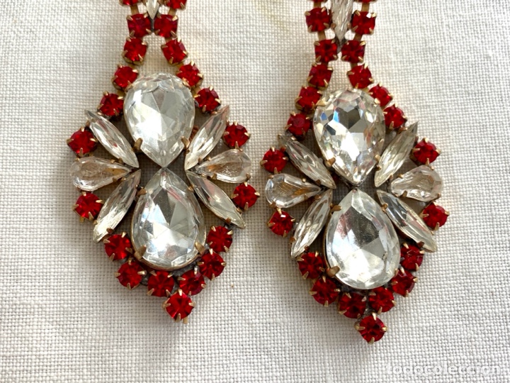 Vintage: Conjunto vintage de broche y pendientes - Foto 7