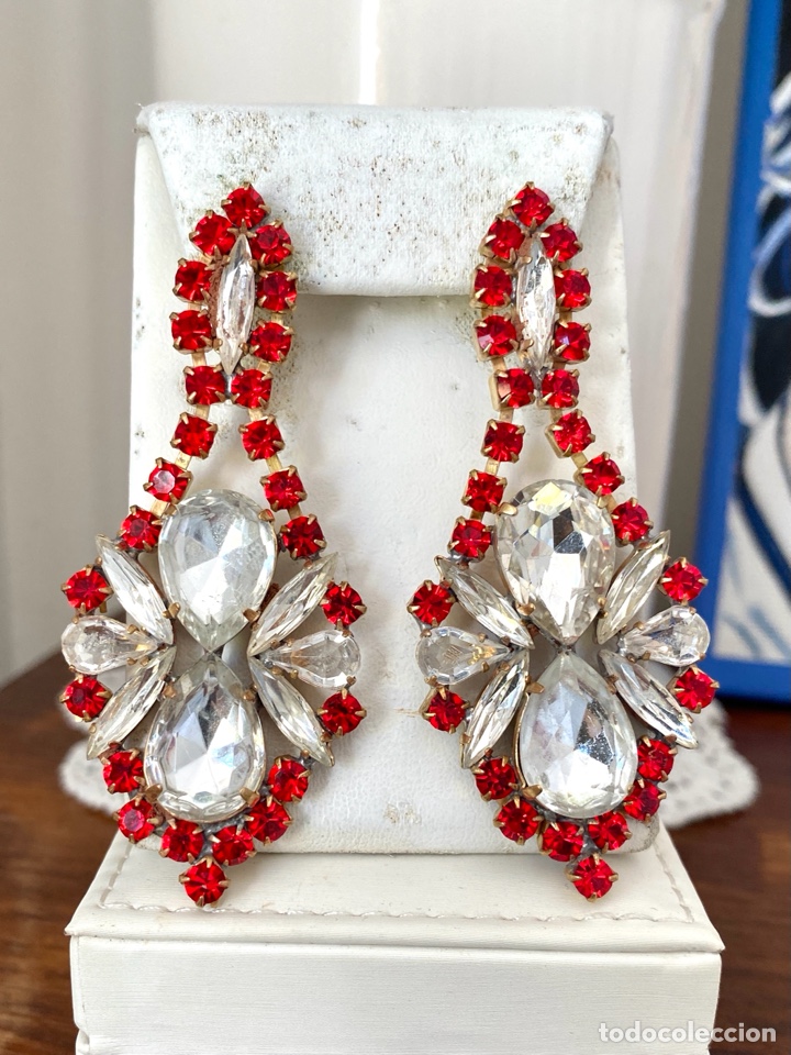 Vintage: Conjunto vintage de broche y pendientes - Foto 9