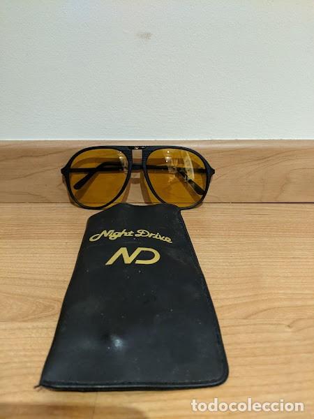 Vintage: GAFAS VINTAGE NIGHT DRIVER EN SU FUNDA - Foto 1
